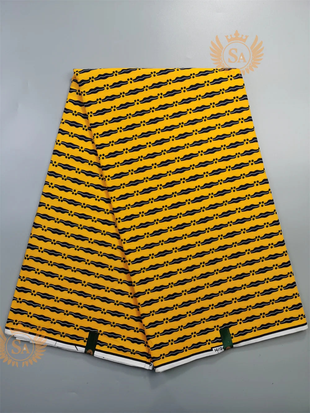 Veritable Wax Guaranteed Real wax print fabric dutch hollandais pagne africa Dress 100% Cotton n11 - CHRISTDEST GLOBAL SERVICE