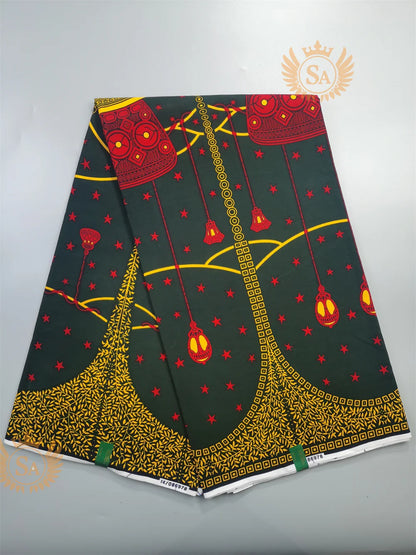 Veritable Wax Guaranteed Real wax print fabric dutch hollandais pagne africa Dress 100% Cotton n11 - CHRISTDEST GLOBAL SERVICE