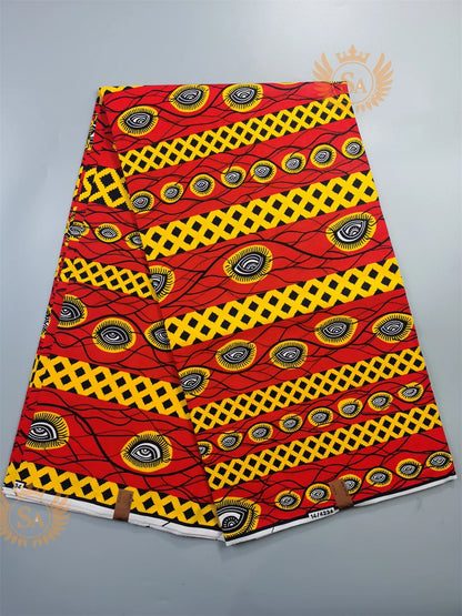 Veritable Wax Guaranteed Real wax print fabric dutch hollandais pagne africa Dress 100% Cotton n11 - CHRISTDEST GLOBAL SERVICE