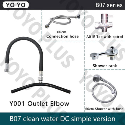 Head Spa Shower for Shampoo Sink Faucet Shower Head for Shampoo Bed Bowl Wash Hair Salon Style Scalp Care Waterfall adjustable - CHRISTDEST GLOBAL SERVICE