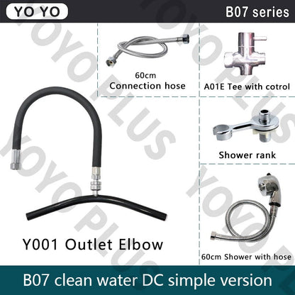 Head Spa Shower for Shampoo Sink Faucet Shower Head for Shampoo Bed Bowl Wash Hair Salon Style Scalp Care Waterfall adjustable - CHRISTDEST GLOBAL SERVICE