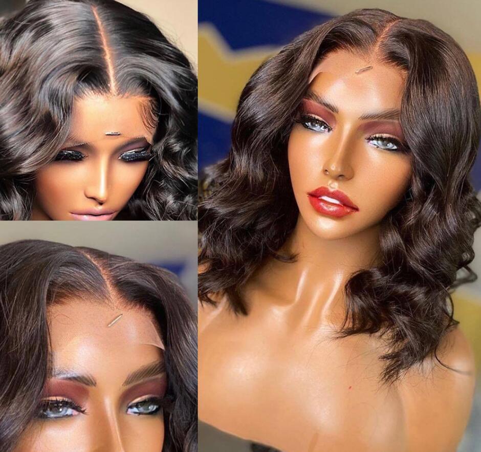 High Temperature Silk Mid-section Medium-length Curly Hair Women's Wig - CHRISTDEST GLOBAL SERVICE