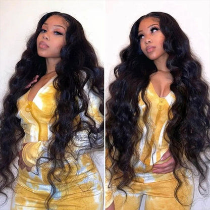 Human Hair Bundles Body Wave 26 28 30 Inch 100% Unprocessed Brazilian Virgin Hair Weave 3 Bundles Real Human Hair Natural Black - CHRISTDEST GLOBAL SERVICE