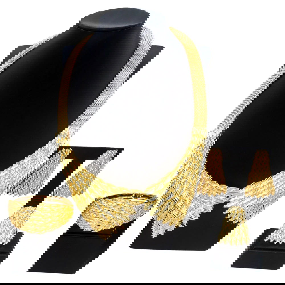 Jewelry Sets For Women Gold Plating Necklace Earrings Pendant Feather Shape Simple Fashion Gift Free Shipping SYHOL - CHRISTDEST GLOBAL SERVICE