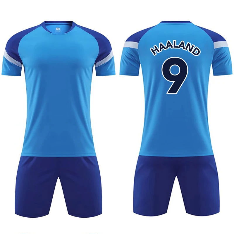 Kids Football Jerseys Boys girl Soccer Sets Short Kids Sleeve Football Uniforms Children Soccer Tracksuit Team sports shirt - CHRISTDEST GLOBAL SERVICE