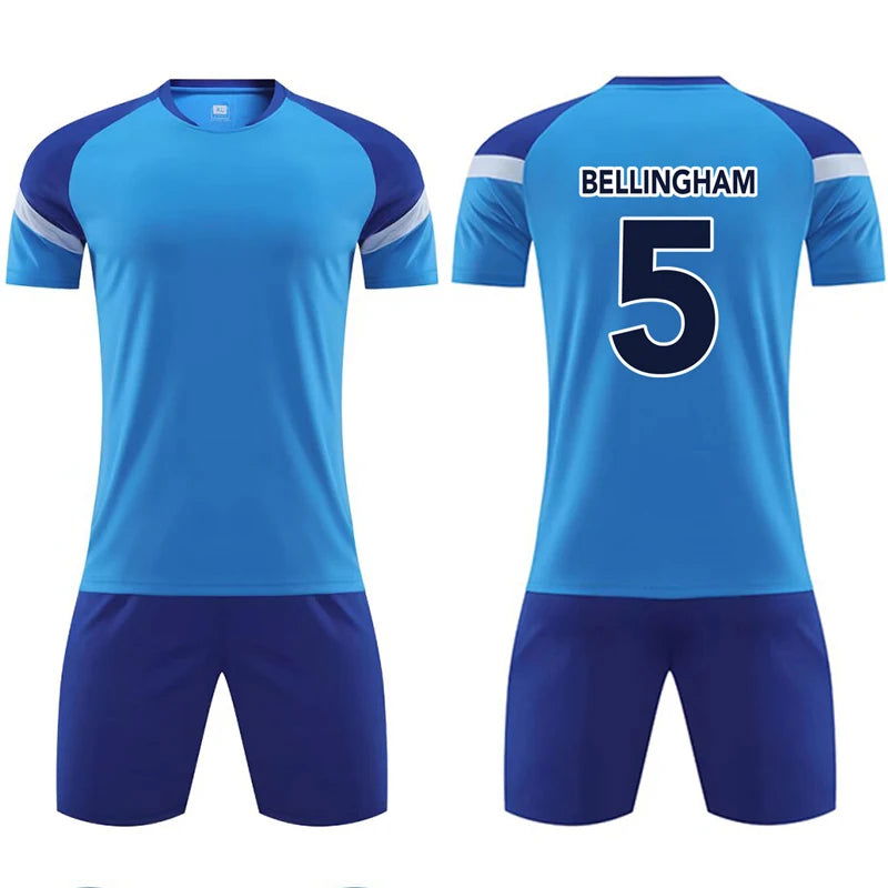 Kids Football Jerseys Boys girl Soccer Sets Short Kids Sleeve Football Uniforms Children Soccer Tracksuit Team sports shirt - CHRISTDEST GLOBAL SERVICE