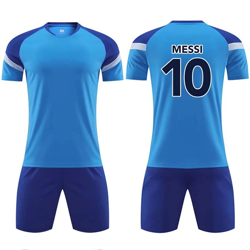 Kids Football Jerseys Boys girl Soccer Sets Short Kids Sleeve Football Uniforms Children Soccer Tracksuit Team sports shirt - CHRISTDEST GLOBAL SERVICE