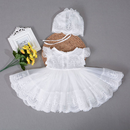 Lightweight Breathable Baby Princess Dress Baby Full Moon Dress - CHRISTDEST GLOBAL SERVICE