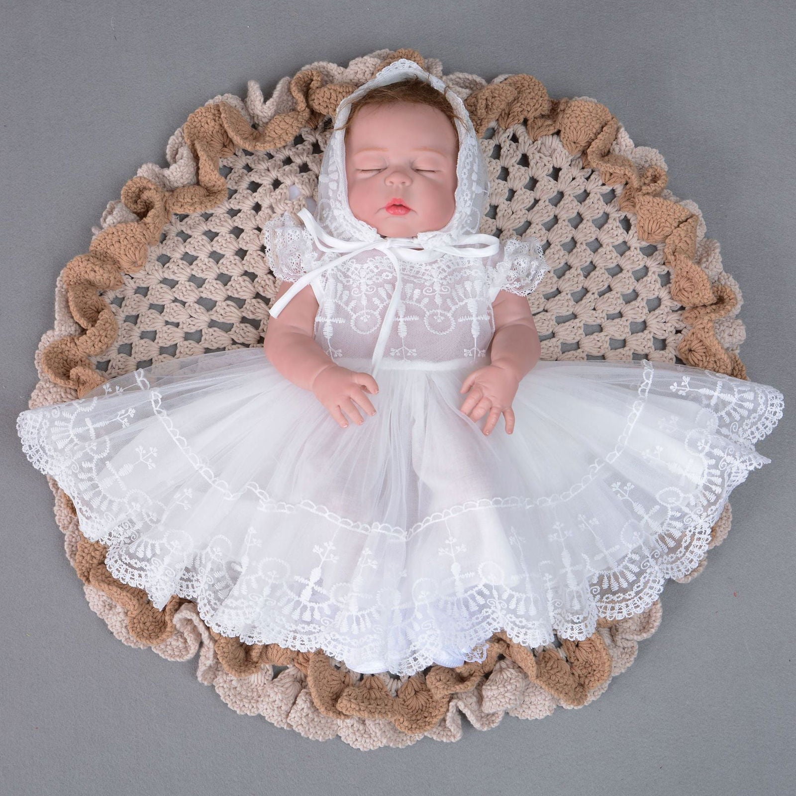 Lightweight Breathable Baby Princess Dress Baby Full Moon Dress - CHRISTDEST GLOBAL SERVICE
