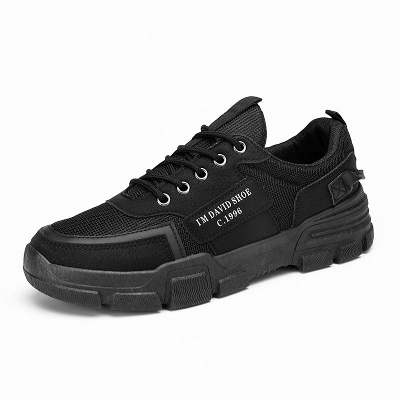Lightweight and durable workwear, black board shoes for work, sports, leisure, breathable men's shoes - CHRISTDEST GLOBAL SERVICE