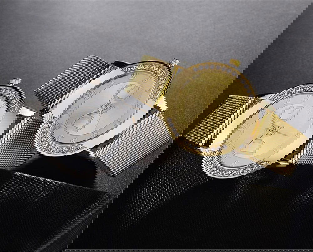 Luxury Brand Women's watches With Diamonds Simple Digital Design Ladies' Quartz Watch Casual Gold Mesh Belt Women Clock Strap - CHRISTDEST GLOBAL SERVICE