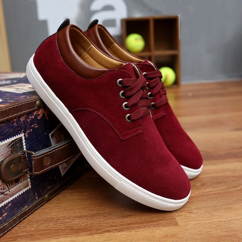 MIXIDELAI New Men Shoes Genuine Leather Big Size High Quality Fashion Men's Casual Shoes European Style Mens Shoes Flats Oxfords - CHRISTDEST GLOBAL SERVICE