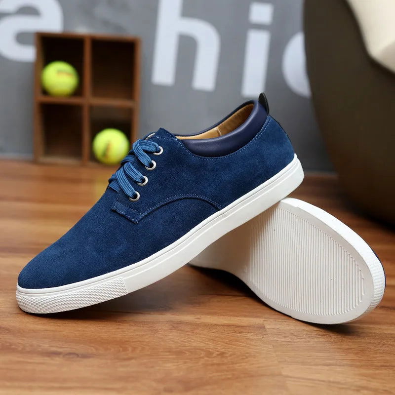 MIXIDELAI New Men Shoes Genuine Leather Big Size High Quality Fashion Men's Casual Shoes European Style Mens Shoes Flats Oxfords - CHRISTDEST GLOBAL SERVICE