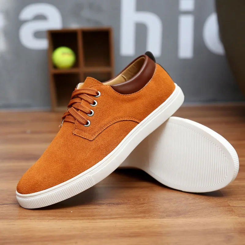 MIXIDELAI New Men Shoes Genuine Leather Big Size High Quality Fashion Men's Casual Shoes European Style Mens Shoes Flats Oxfords - CHRISTDEST GLOBAL SERVICE