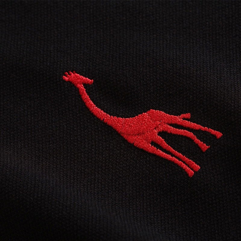 Man Polo Shirt Mens Casual Deer Embroidery Cotton Polo shirt Men Short Sleeve High Quantity polo men - CHRISTDEST GLOBAL SERVICE