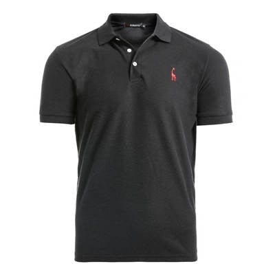 Man Polo Shirt Mens Casual Deer Embroidery Cotton Polo shirt Men Short Sleeve High Quantity polo men - CHRISTDEST GLOBAL SERVICE