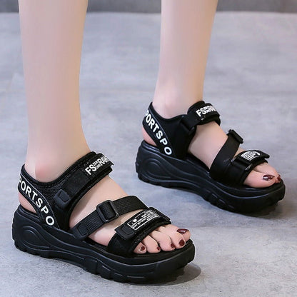Matsuke thick soled women's shoes student sports sandals - CHRISTDEST GLOBAL SERVICE