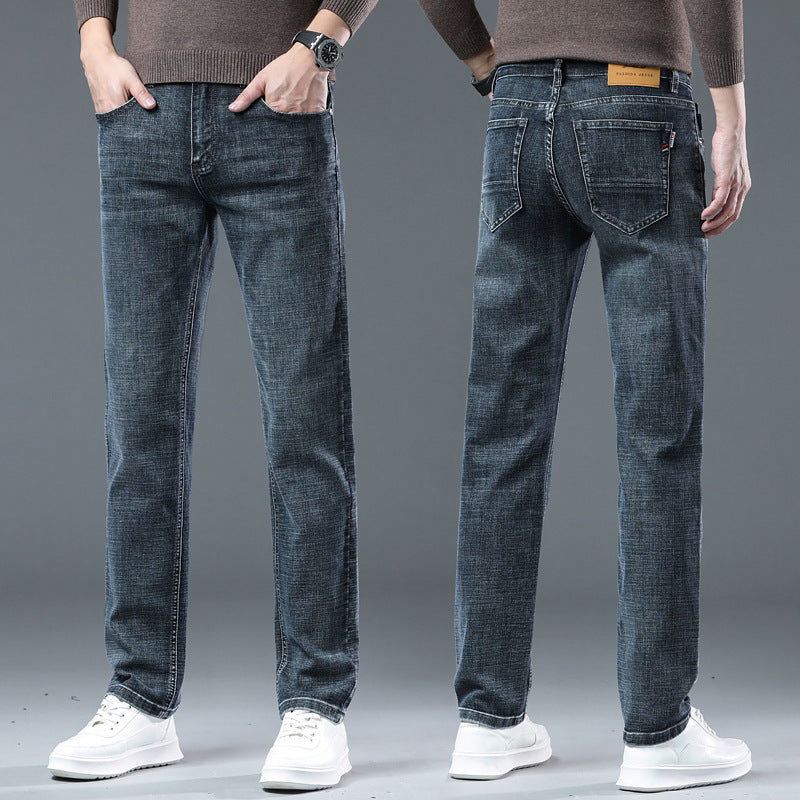 Men's Loose Straight Leg Summer Jeans - CHRISTDEST GLOBAL SERVICE