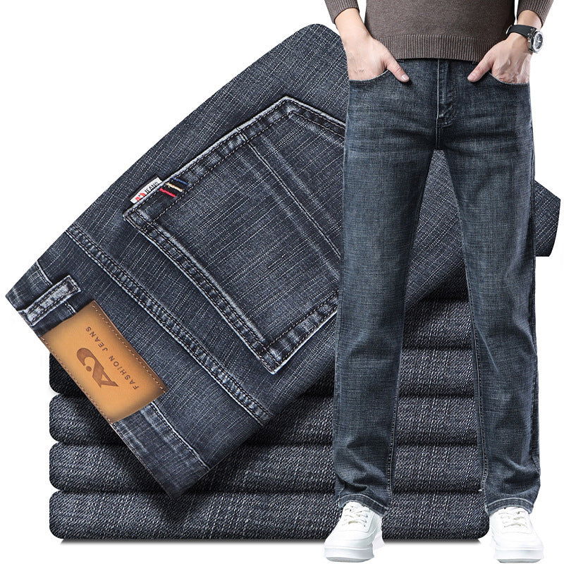 Men's Loose Straight Leg Summer Jeans - CHRISTDEST GLOBAL SERVICE
