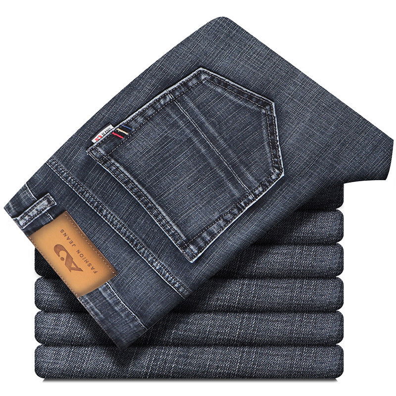 Men's Loose Straight Leg Summer Jeans - CHRISTDEST GLOBAL SERVICE
