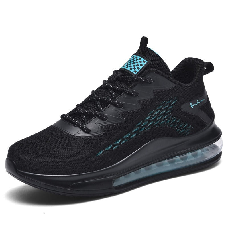 Men's breathable mesh shoes height increasing full-length air cushioned running shoes - CHRISTDEST GLOBAL SERVICE