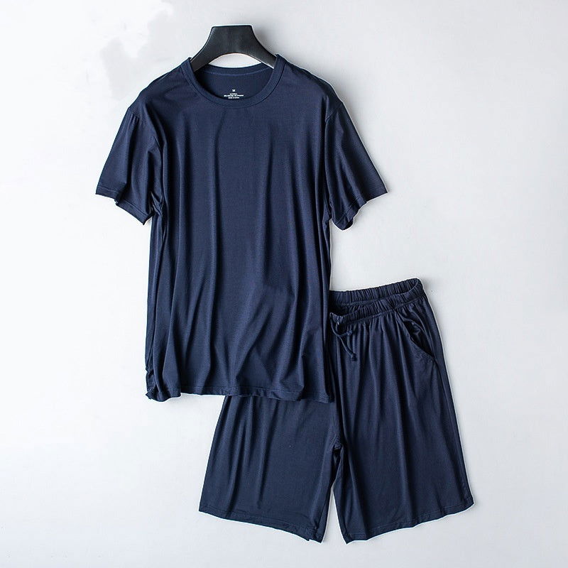 Modal Summer Pajamas Men's Thin Homewear Suit - CHRISTDEST GLOBAL SERVICE