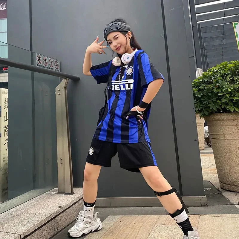 NEW Parenting Sports aldult and kids leisure Ladies T -shirt  Inter10 Fans  Jerseys   uniform kit Training wear kit - CHRISTDEST GLOBAL SERVICE