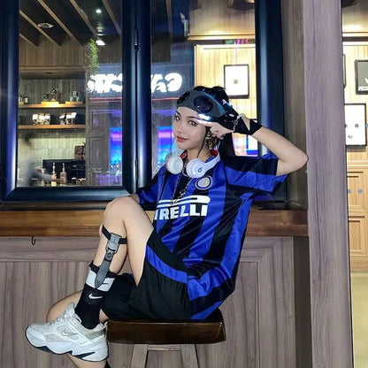 NEW Parenting Sports aldult and kids leisure Ladies T -shirt  Inter10 Fans  Jerseys   uniform kit Training wear kit - CHRISTDEST GLOBAL SERVICE