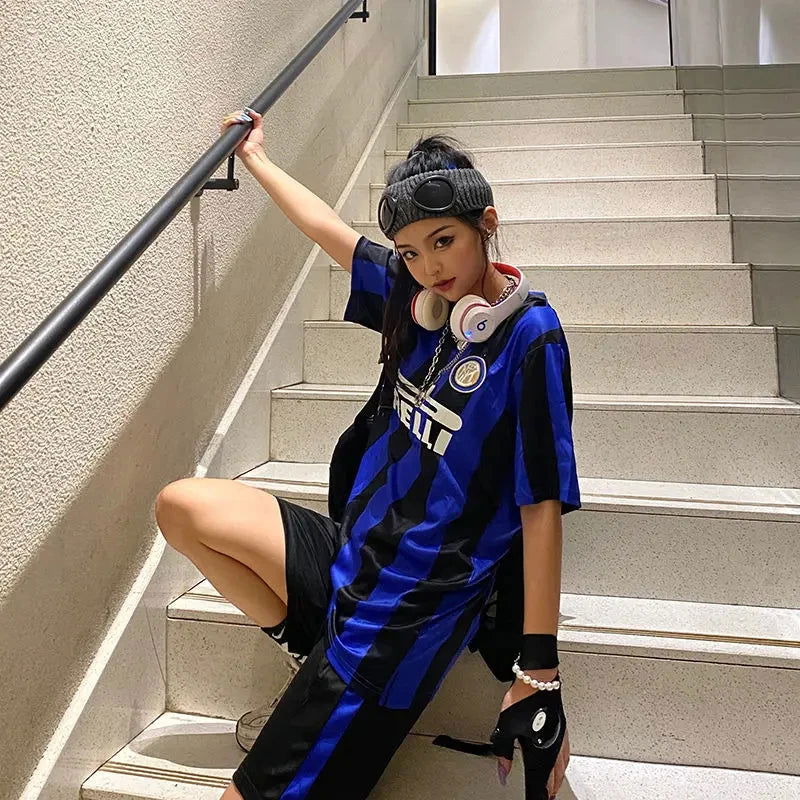 NEW Parenting Sports aldult and kids leisure Ladies T -shirt  Inter10 Fans  Jerseys   uniform kit Training wear kit - CHRISTDEST GLOBAL SERVICE