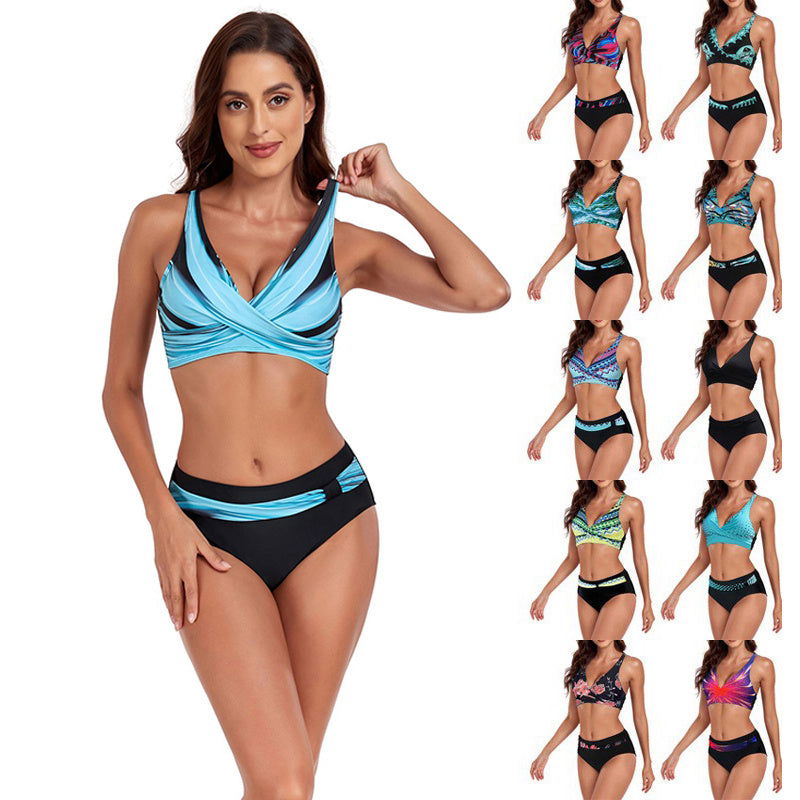 New Beach Split Swimsuit Summer Lady Sexy Halter Bikini - CHRISTDEST GLOBAL SERVICE