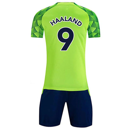 New Kids Soccer Jersey Boys Girls Youth Soccer Jersey Adult Soccer Tracksuit 3 Piece Set Messi Short Sleeve Shirt - CHRISTDEST GLOBAL SERVICE