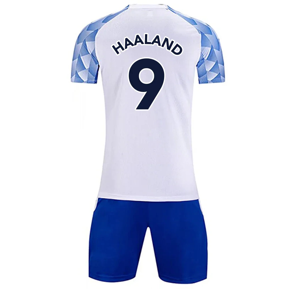New Kids Soccer Jersey Boys Girls Youth Soccer Jersey Adult Soccer Tracksuit 3 Piece Set Messi Short Sleeve Shirt - CHRISTDEST GLOBAL SERVICE