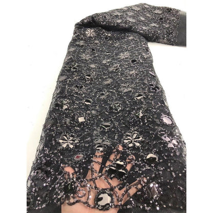 New Style Mesh Lace Fabric Sequin Embroidered Fabric Womens Color Fashion - CHRISTDEST GLOBAL SERVICE