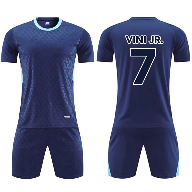 New girl Boys Soccer Jersey Football Kit Children Futbol Training Uniforms Suits Kids Running Tracksuit - CHRISTDEST GLOBAL SERVICE