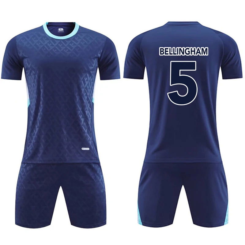 New girl Boys Soccer Jersey Football Kit Children Futbol Training Uniforms Suits Kids Running Tracksuit - CHRISTDEST GLOBAL SERVICE