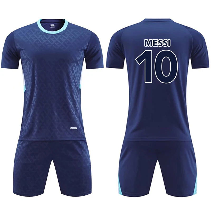 New girl Boys Soccer Jersey Football Kit Children Futbol Training Uniforms Suits Kids Running Tracksuit - CHRISTDEST GLOBAL SERVICE