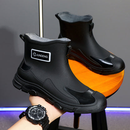 Waterproof Boots Minimalist Integrated Outdoor Wading Boots Rubber Shoes