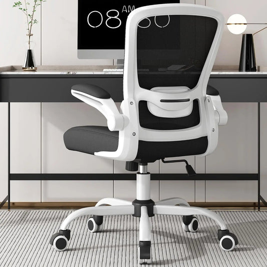 Office Chair, Ergonomic Desk Chair with Adjustable Lumbar Support, High Back Mesh Computer Chair with Flip-up Armrests-BIFMA - CHRISTDEST GLOBAL SERVICE