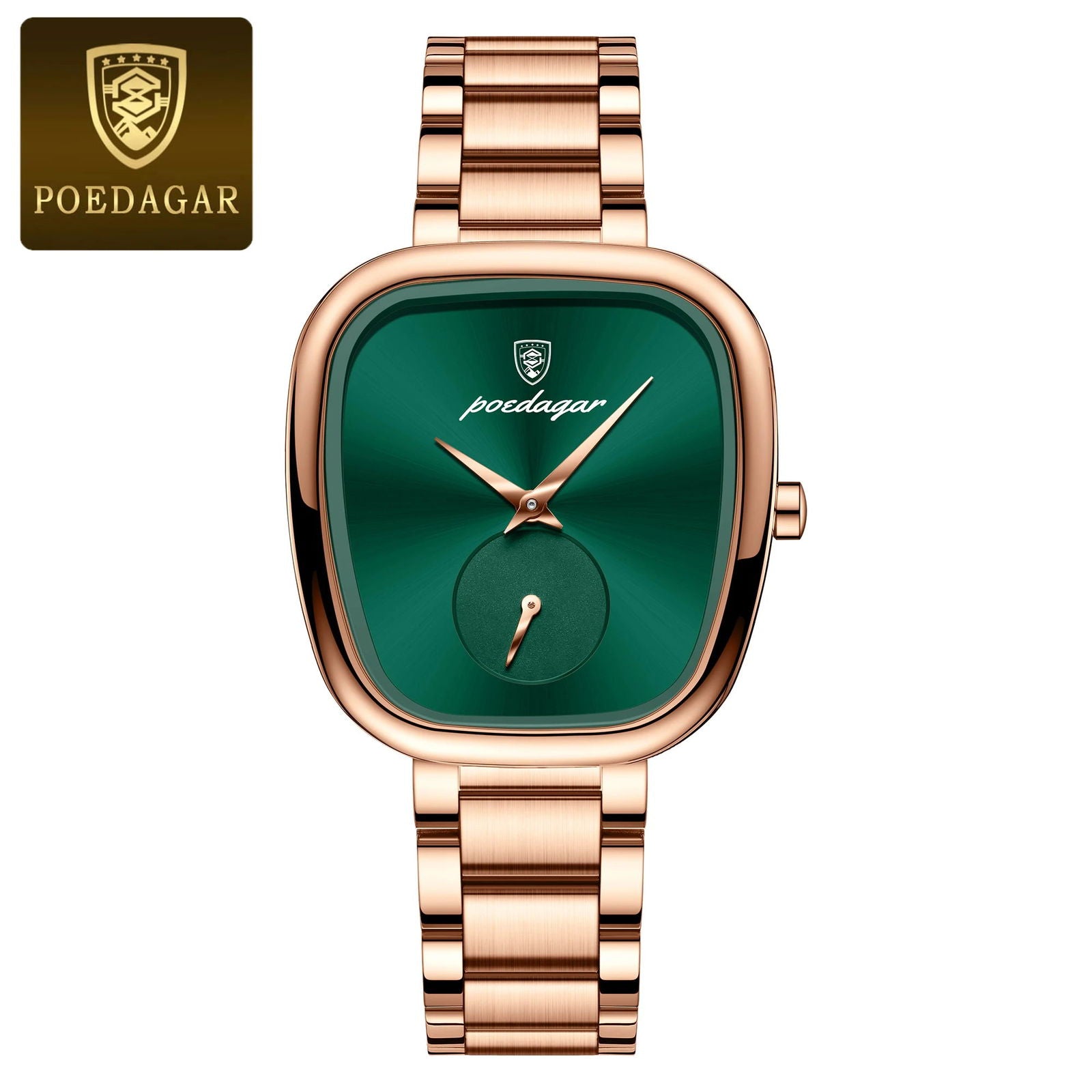 POEDAGAR Luxury Watch for Woman Waterproof Stainless Steel Quartz Ladies Watch High Quality Women's Watches Elegant Female Clock - CHRISTDEST GLOBAL SERVICE