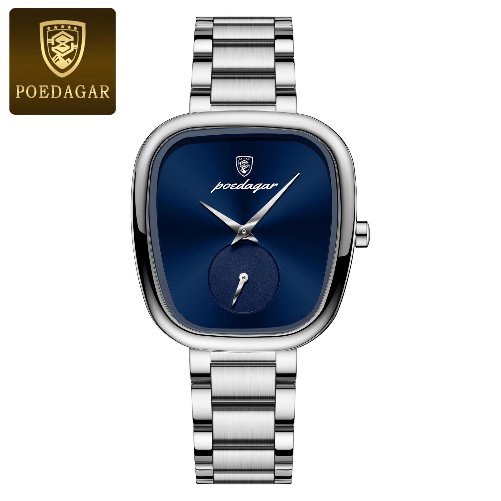 POEDAGAR Luxury Watch for Woman Waterproof Stainless Steel Quartz Ladies Watch High Quality Women's Watches Elegant Female Clock - CHRISTDEST GLOBAL SERVICE