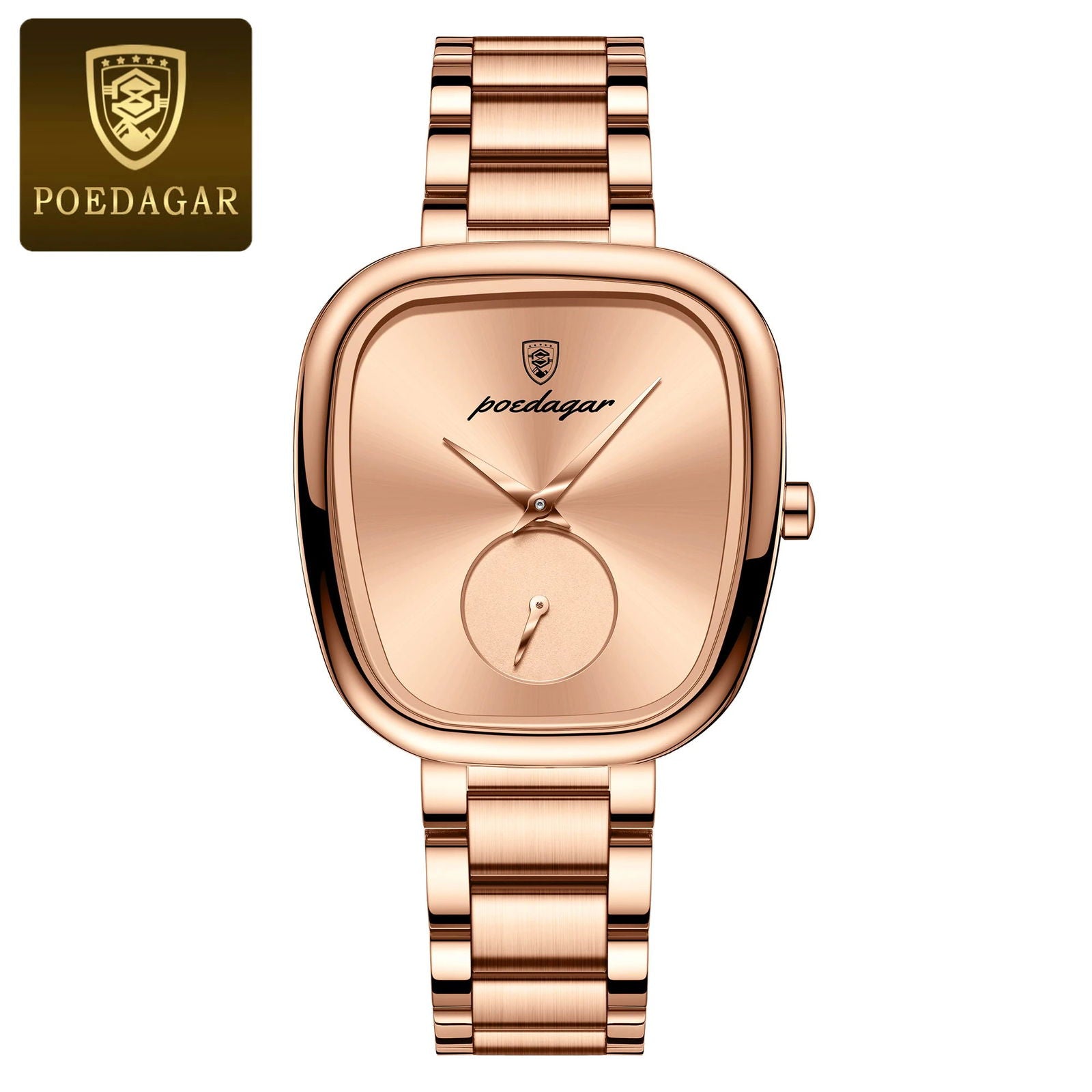 POEDAGAR Luxury Watch for Woman Waterproof Stainless Steel Quartz Ladies Watch High Quality Women's Watches Elegant Female Clock - CHRISTDEST GLOBAL SERVICE
