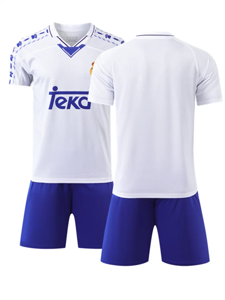 Parent -child Children's sports suit boy girl Madrids Fans shirt Training wear games rugby soccer uniform Men Child Sets Kit - CHRISTDEST GLOBAL SERVICE