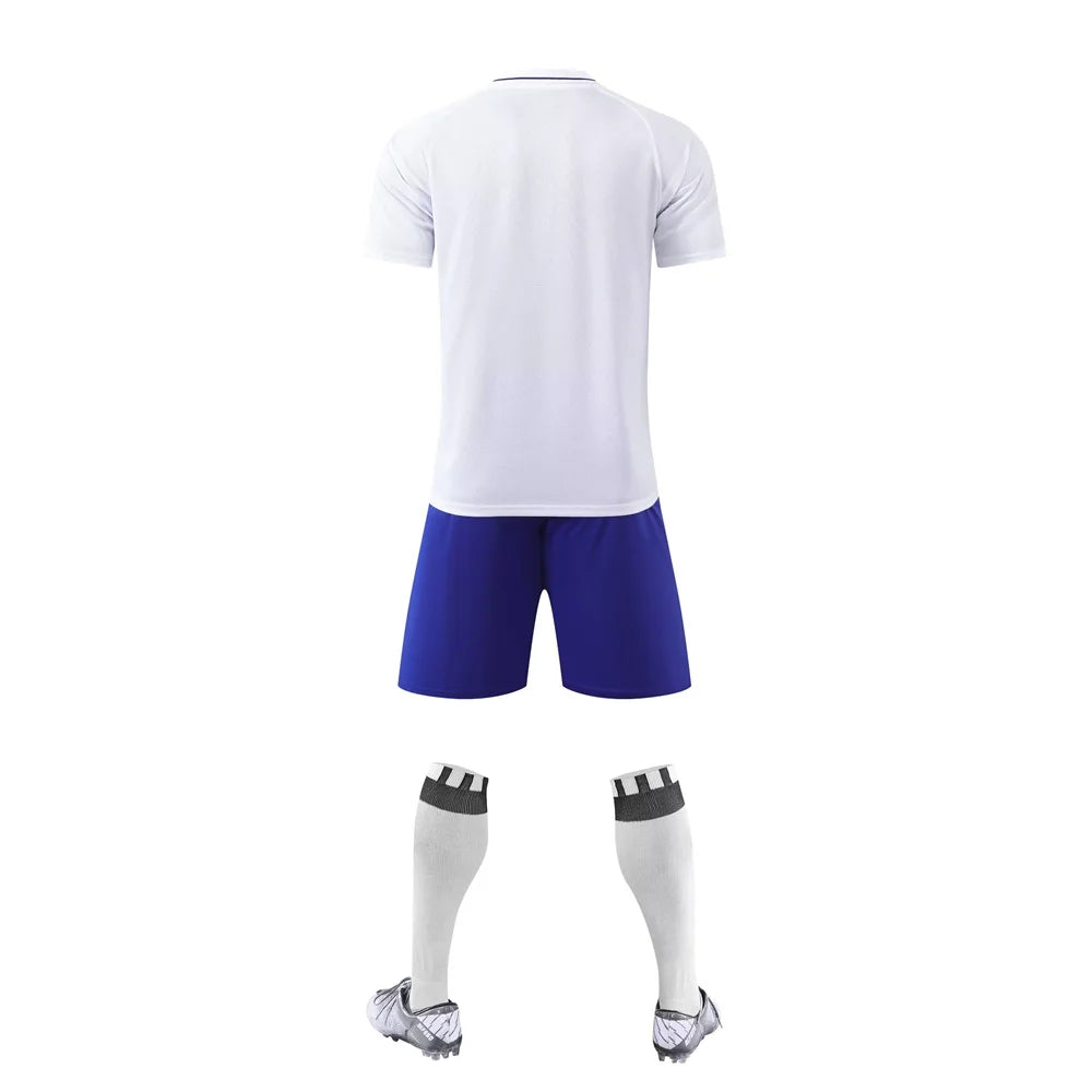 Parent -child Children's sports suit boy girl Madrids Fans shirt Training wear games rugby soccer uniform Men Child Sets Kit - CHRISTDEST GLOBAL SERVICE