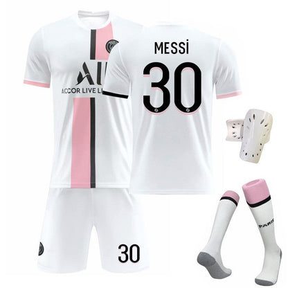 Paris Saint Germain Football Shirt Neymar No. 10 Football Shirt Set Paris Messi Football Shirt No. 30 Training Shirt - CHRISTDEST GLOBAL SERVICE