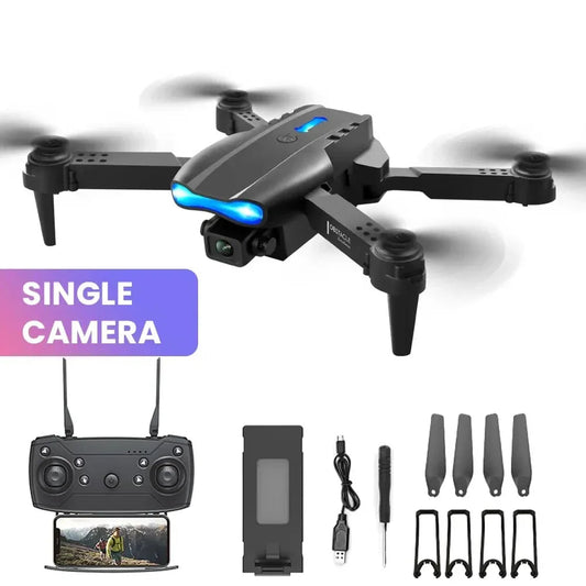 RNABAU E99 RC Drone 4K Professinal With Wide Angle Dual HD Camera Foldable RC Helicopter 5G WIFI FPV Height Hold Apron Sell - CHRISTDEST GLOBAL SERVICE