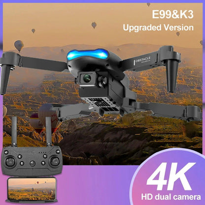 RNABAU E99 RC Drone 4K Professinal With Wide Angle Dual HD Camera Foldable RC Helicopter 5G WIFI FPV Height Hold Apron Sell - CHRISTDEST GLOBAL SERVICE