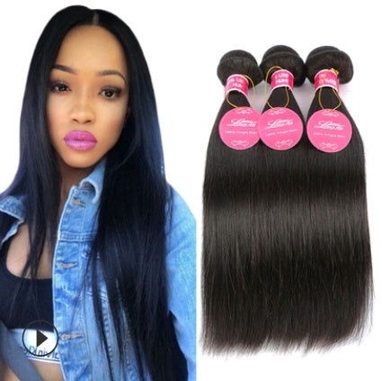 Real human hair straight wave human hair hair curtain natural color wig hair extension - CHRISTDEST GLOBAL SERVICE