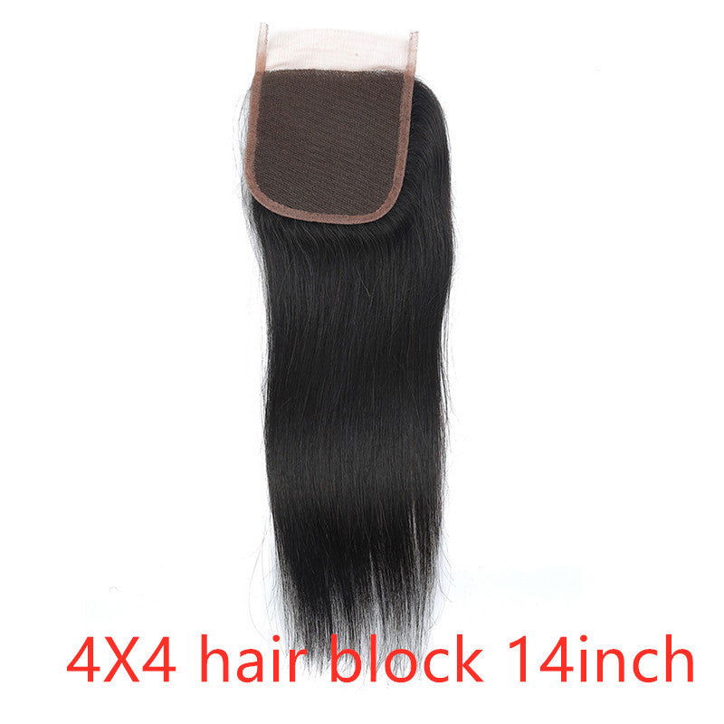 Real human hair straight wave human hair hair curtain natural color wig hair extension - CHRISTDEST GLOBAL SERVICE