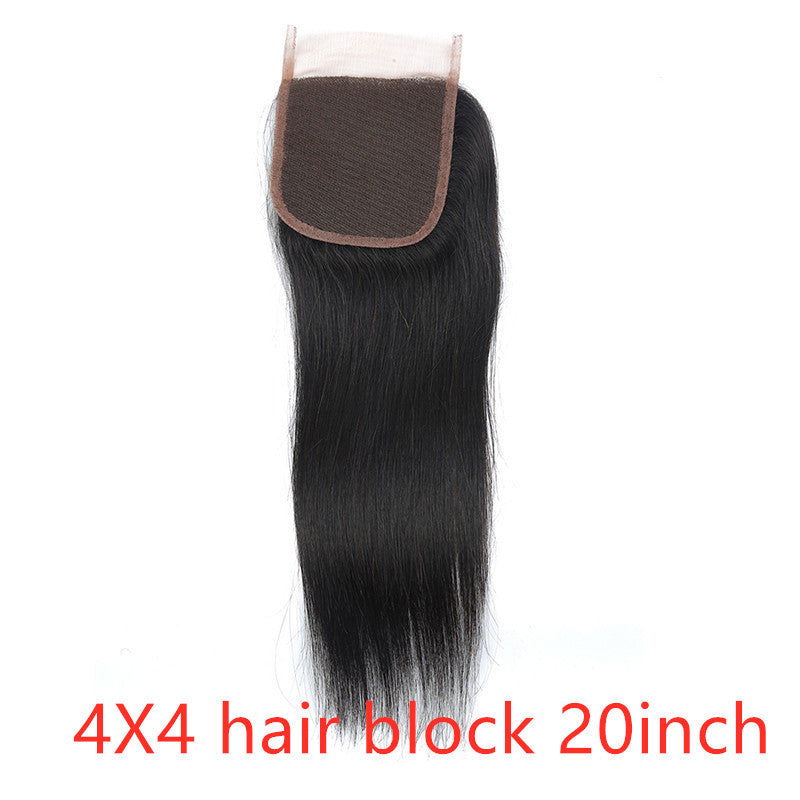 Real human hair straight wave human hair hair curtain natural color wig hair extension - CHRISTDEST GLOBAL SERVICE