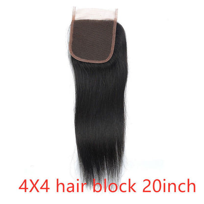 Real human hair straight wave human hair hair curtain natural color wig hair extension - CHRISTDEST GLOBAL SERVICE